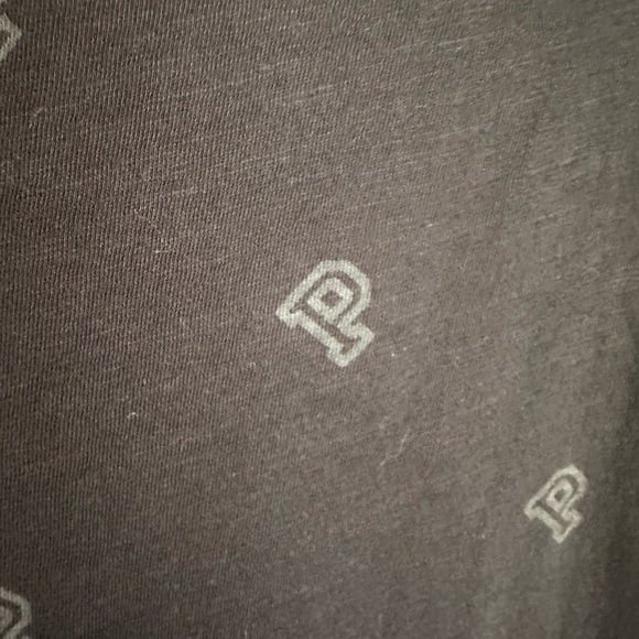 PINK Victoria's Secret Black Fitted Short Sleeve Tee - Picture 5 of 6